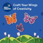 Fevicreate Sand Art Butterflies Art & Craft Kit | Includes Butterfly Templates, Multi-Coloured Sand, Magnet Strip, Spatula & More | By Fevicol | Best Gift for Boys & Girls Age 5+ | Return Gift - Image 6