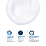 CeraVe Hydrating Cleanser For Normal To Dry Skin (473ml) - Non-Foaming Face Wash with Hyaluronic Acid And Ceramides | Non-Comedogenic, Non-Irritating And Fragrance-Free Cleanser - Image 4