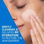 CeraVe Hydrating Cleanser For Normal To Dry Skin (473ml) - Non-Foaming Face Wash with Hyaluronic Acid And Ceramides | Non-Comedogenic, Non-Irritating And Fragrance-Free Cleanser - Image 5