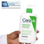 CeraVe Hydrating Cleanser For Normal To Dry Skin (473ml) - Non-Foaming Face Wash with Hyaluronic Acid And Ceramides | Non-Comedogenic, Non-Irritating And Fragrance-Free Cleanser - Image 8