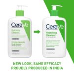 CeraVe Hydrating Cleanser For Normal To Dry Skin (473ml) - Non-Foaming Face Wash with Hyaluronic Acid And Ceramides | Non-Comedogenic, Non-Irritating And Fragrance-Free Cleanser - Image 10