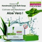 Herbal Trends Aloe Vera Soap-100g- Natural Soap for Bath-Pack of 2 - Image 5