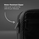 Airpack Sling Bag for Men | Crossbody Sling Bag for Travel | Waterproof Multiple Pocket Small Bag with Adjustable Strap | Side Shoulder Bag for Business, Office | Midnight Black - Image 6