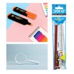 Kids Activity Kit: 365-Page Activity Sheets, Document Folder, Pencil Set, 6 Water Color, 10 Color Pencils, Magnifying Glass For Kids, Highlighter, Sketch Pen, 10 Shades Crayons - Image 6