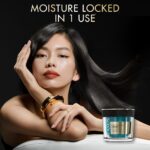 Nexxus Promend Moisture Collagenizing Treatment Mask For Dry Hair 200 ml | 2.3 X Smoother | 57% Less Frizz | Luxury White Rose Fragrance Profile - Image 4