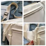 Travel Sling Bags for Women, Adjustable Waist Bag for Outdoor Activities and Daily Commute, White Crossbody Fanny Pack with Multiple Pockets for Secure Storage - Image 4
