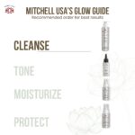 Mitchell USA Papaya Gentle Facial Cleanser for Face Brightening | Normal to Oily & Dry Skin Types | Lotus Seed, Witch Hazel, Ginger Root & Aloe Vera Extract | Glowing Skin for Men & Women | 200 ml - Image 5