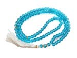 SULTAN Accessories Transparent Tasbeeh 100 Glass Beads Muslim Islamic Salat Prayer Tasbih Mala 16 Inches Long Tasbeeh Counter (Firozi Turquoise) - Image 4