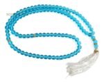 SULTAN Accessories Transparent Tasbeeh 100 Glass Beads Muslim Islamic Salat Prayer Tasbih Mala 16 Inches Long Tasbeeh Counter (Firozi Turquoise) - Image 7