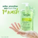 Simple Kind to Skin Refreshing Facial Wash | 100% Soap-Free Gentle Cleanser with Vitamin E & Glycerin | For All Skin Types | Perfect for Sensitive Skin, 250ml - Image 4