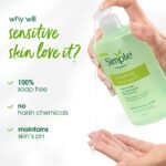 Simple Kind to Skin Refreshing Facial Wash | 100% Soap-Free Gentle Cleanser with Vitamin E & Glycerin | For All Skin Types | Perfect for Sensitive Skin, 250ml - Image 7