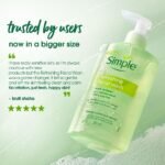 Simple Kind to Skin Refreshing Facial Wash | 100% Soap-Free Gentle Cleanser with Vitamin E & Glycerin | For All Skin Types | Perfect for Sensitive Skin, 250ml - Image 11