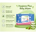 Baby Wet Wipes 72 Wipes Each Alcohol-Free Baby Wipes with Vitamin E Gentle Extra Moist & Soft Cleansing Wipes for Newborns and Sensitive Skin (Pack of-2) - Image 3