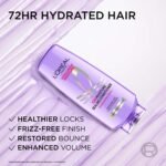 L'Oreal Paris Fresh Hyaluron Moisture 72HR Moisture Sealing Conditioner Powered By Hyaluronic Acid, For Frizz-Free, Hydrated And Bouncy Hair Full Of Life For All Hair Types | 175 Millilitres - Image 8