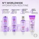 L'Oreal Paris Fresh Hyaluron Moisture 72HR Moisture Sealing Conditioner Powered By Hyaluronic Acid, For Frizz-Free, Hydrated And Bouncy Hair Full Of Life For All Hair Types | 175 Millilitres - Image 11