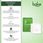 BAKE 2% Salicylic Acid Soap Scrub Treatment with Niacinamide for Body & Back Acne, Reduces Strawberry Legs | Fades Dark Spots | Non Drying Formula | Soap For Men & Women | 100g x 3 (100 g (Pack of 3)) - Image 4