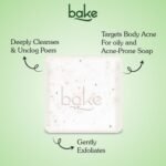BAKE 2% Salicylic Acid Soap Scrub Treatment with Niacinamide for Body & Back Acne, Reduces Strawberry Legs | Fades Dark Spots | Non Drying Formula | Soap For Men & Women | 100g x 3 (100 g (Pack of 3)) - Image 5