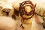 Orignal Red Sandalwood Mala, Red Sandalwood (108+1 Beads) Rosary Lal Chandan Japa Mala With Tassel For Meditation, Pooja, Chanting, Wearing; Hastkala Kendra (7MM) - Image 4