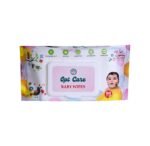 Opt Care Baby Wipes (80 Wipes x Pack of 3 - 240 Wipes ) – 150 × 200 mm | Aloe Vera & Vitamin E | Alcohol-Free, Paraben-Free | pH Balanced | Mild & Gentle | Sensitive Skin Friendly | Soft Baby Hygiene & Daily Cleaning Wipes - Image 8