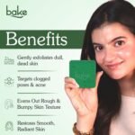 BAKE 10% AHA + 1% BHA Scrub Treatment Soap with Lactic Acid, Glycolic Acid, 1% Salicylic Acid | For Clogged Pores, Exfoliation, Strawberry Skin & Bright Underarms | Soap for Women & Men | 100g x 2 (Pack of 2) - Image 3