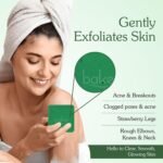 BAKE 10% AHA + 1% BHA Scrub Treatment Soap with Lactic Acid, Glycolic Acid, 1% Salicylic Acid | For Clogged Pores, Exfoliation, Strawberry Skin & Bright Underarms | Soap for Women & Men | 100g x 2 (Pack of 2) - Image 6