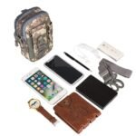 KETMART Men Casual Durable Waist Pack Camo Waterproof Nylon Multifunction Waist Bags Zipper Outdoor Phone Coin Bag. - Image 5