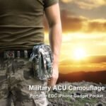 KETMART Men Casual Durable Waist Pack Camo Waterproof Nylon Multifunction Waist Bags Zipper Outdoor Phone Coin Bag. - Image 6