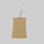 PICRAZEE DIY Wooden Plain MDF Key Chains for Wood Sheet Art &Craft, Painting, Decoupage, Resin Art Work, Mandala, Decoration, Fluid Art (20 Pcs) (Curved Rectangle 20) - Image 4
