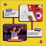 Kitsters DIY Tote Bag Painting Kit – Punjabi Aa Gaye | Diljit Dosanjh Inspired Custom Tote | Art & Craft | Creative DIY Bag Painting | Fun Activity for Kids & Adults | Detailed Video Workshop Included - Image 7