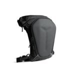 Carbonado Turtle Bags, Thigh Bag for Bikers, Fanny & Waist Bag for Man Woman; Multipurpose Water Repellent Utility Pouch, Cross Body, Strap to Leg & Hip for Motorcycling, Outdoor & Hiking - Grey - Image 4