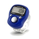 Digital Finger Tally Counter with LED Back Light, LCD Display, Pack of 1 (Any Random Colour Will Be Sent As Per Availability) (Blue) | LCD Display, Reset Function - Image 3