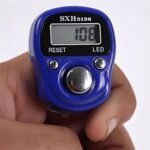 Digital Finger Tally Counter with LED Back Light, LCD Display, Pack of 1 (Any Random Colour Will Be Sent As Per Availability) (Blue) | LCD Display, Reset Function - Image 4