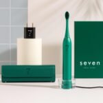 Seven Oral Care SuperBrush for Adults – Advanced Electric Toothbrush with Soft Bristles for Effective Cleaning, Comfortable Grip, Rechargeable & Easy-to-Use for Daily Oral Hygiene (Deep Green) - Image 4