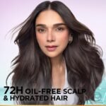 L'Oréal Paris Hyaluron Pure 72H Rehydrating Conditioner, 340ml | Smooth, tangle-free hair | Rehydrates scalp and strands - Image 3