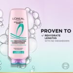 L'Oréal Paris Hyaluron Pure 72H Rehydrating Conditioner, 340ml | Smooth, tangle-free hair | Rehydrates scalp and strands - Image 5