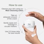 Moiz MM Skin Barrier Restoring Cream | For Very Dry & Sensitive Skin | Shea Butter & Vitamin E | Dermatologically Tested - Image 4
