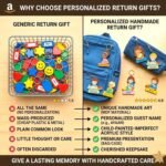 DIY Personalized Guest name MDF Return Gift Keychain for Kids | Birthday Return Gift for Kids | Children study theme Keychains - Image 10