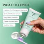 Seven Oral Care SuperMint Adult Toothpaste | Anticavity Remineralizing, Improves Gum Health, and Long-Lasting Freshness | Vegan & SLS-Free | 100gms - Image 7