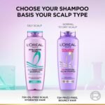 L'Oréal Paris Hyaluron Pure 72H Purifying Shampoo, 340ml | Fresh scalp & hydrated hair | Removes oil & impurities - Image 7