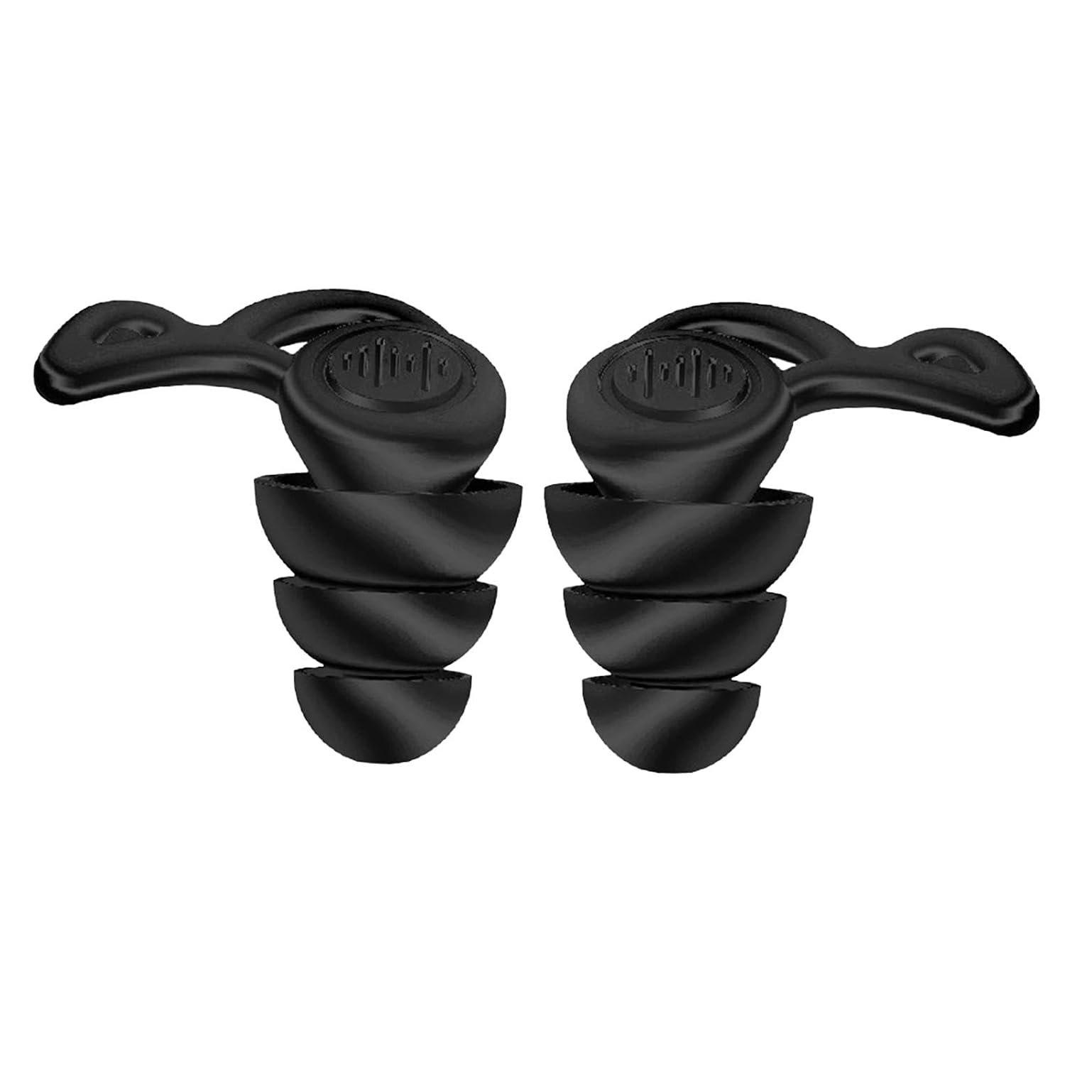 Club Bollywood®2xSilicone Earplugs Comfortable Sleeping Ear Plugs for Noisy Places Work Study Black|Business & Industrial|Facility Maintenance & Safety|Personal Protective Equip/PPE - Image 4