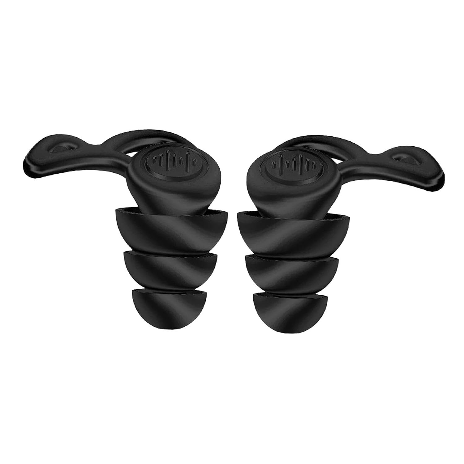 Club Bollywood®2xSilicone Earplugs Comfortable Sleeping Ear Plugs for Noisy Places Work Study Black|Business & Industrial|Facility Maintenance & Safety|Personal Protective Equip/PPE - Image 6