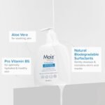 Moiz Cleansing Lotion | Face & Body Cleanser for Sensitive & Dry Skin | Supports Skin Barrier | Aloe Vera & Pro-Vitamin B5 | pH 5.6 | Soap, Sulphate & Paraben Free | 200ml - Image 5