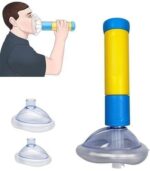 1Set Emergency Anti-Choking Rescue Device – Portable Suction Tool with Adult & Child Masks for Quick Airway Clearance, Home, Travel, Car, School Safety, Easy-to-Use First Aid Kit - Image 2