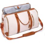 2-in-1 Convertible Garment Duffle Bag with Shoe Pouch - Weekender Travel Bag (Pack of 1) - Image 2