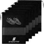 Amazon Brand - Symactive Shoe Bag for Travel/Storage | Organizer Shoe Bags for Women & Men Travel Accessories - Pack of 6 Shoe Pouch - Image 2