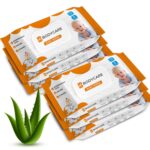 BODYCARE Unscented 99% Pure Water Baby Wipes with Lid |Natural Plant made cloth - Super thick Wet Wipes I 72 pcs/pack - (Pack of 6) - Image 2