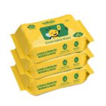 Baby Saline Nasal Wipes Pack of 3 (90 wipes) | Unscented Runny Nose & Mucus Removal Wipes with Natural Saline (0.9%), Aloe Vera, Chamomile & Vitamin E | Hypoallergenic, (Ages 6M+) - Image 2