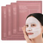Bio Collagen Real Deep Face Mask Sheet Korean Overnight Collagen Face Mask Deep Hydration Skin Repair Glowing Skin Anti-Aging Moisturizing Korean Skincare Low Molecular Collagen 34 ml (Pack of 1 Pcs) - Image 2