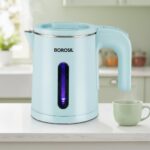 Borosil 800ml Eva Cool Touch Stainless Steel Electric Kettle | Made in India | 360° Rotating Base, Auto Cut-Off, Dry Boil Protection | Boil Water for Tea, Coffee & Soup | 1 Year Warranty - Image 2
