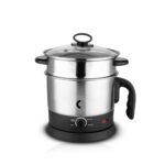 CG - EKMTSS12 SS 1.2 Ltr 600W Multipupose Kettle 1350W with Steamer, Egg Boiler, Variable Temperature Settings, Wide Mouth, Tea, Coffee, Egg, See Through Lid, 2Yr Replacement Manufacturer Warranty - Image 2